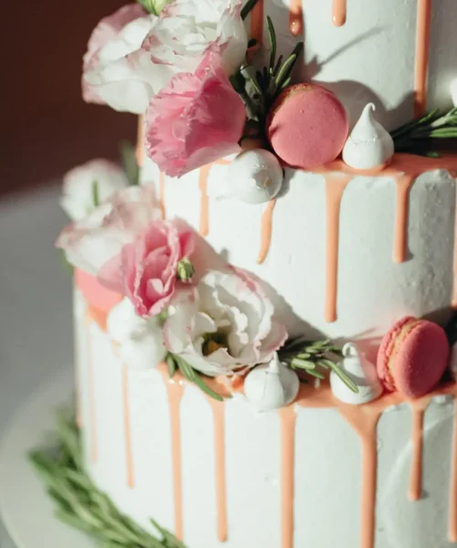 Elegant Wedding Cake by Bravo Patisserie