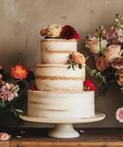 Elegant Wedding Cake by Bravo Patisserie